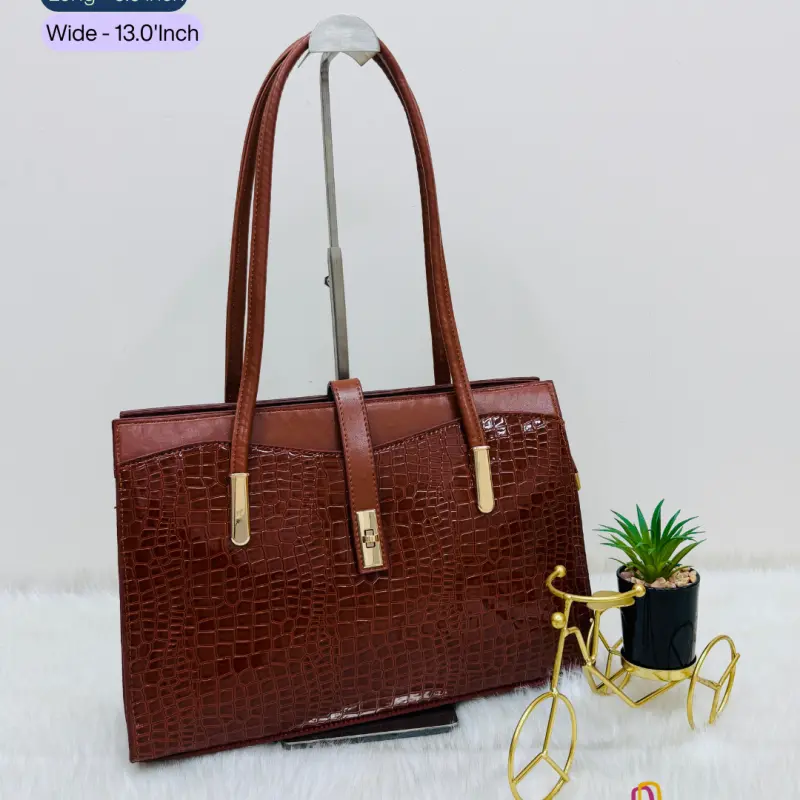 Premium Glossy Shoulder Bag